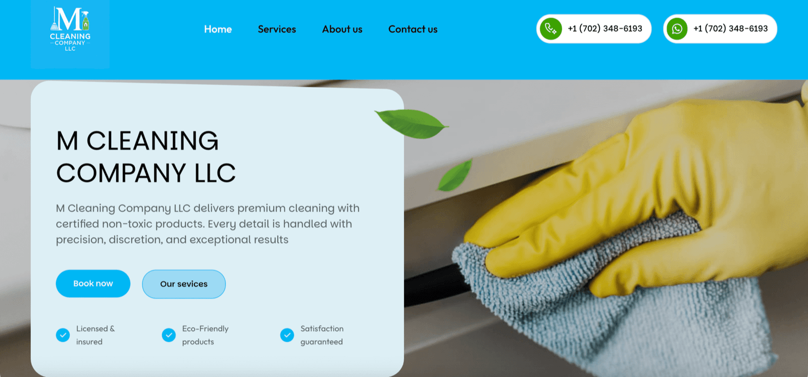M Cleaning Company LLC