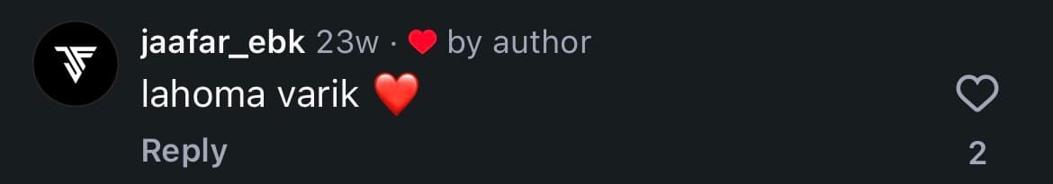 Real client feedback screenshot 21